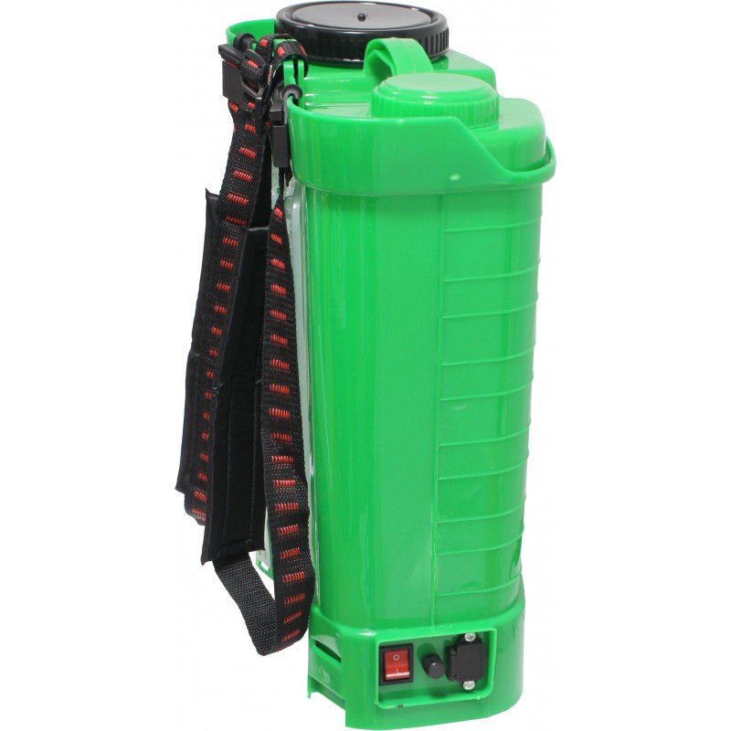 Pulverizador a batería de tipo mochila de 16 litros liviano con 2