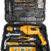 Taladro percutor 650W INGCO + Set 100 accesorios