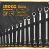 Juego llaves acodadas INGCO