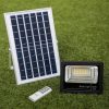 Foco LED solar 40W con placa solar - luz Calida