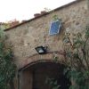 Foco LED solar 100W con placa solar - luz Blanca