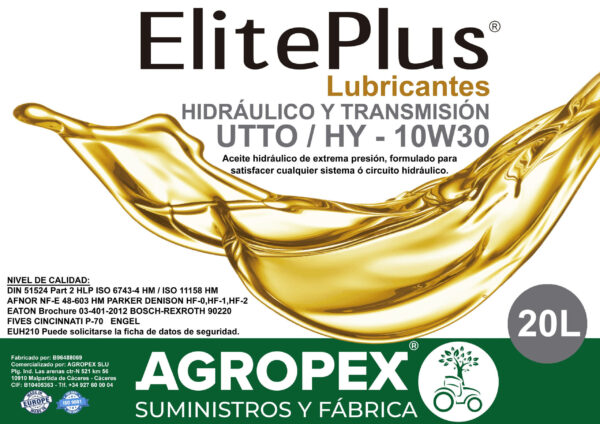 Aceite ElitePlus HY 10W30 UTTO