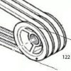 Polea conducida D122 51127942