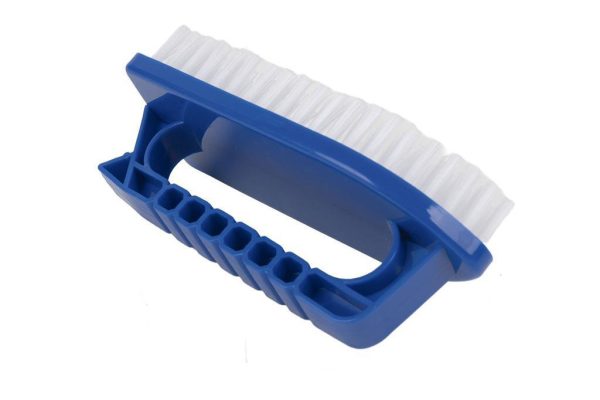 Cepillo de mano para limpiar piscinas Limpieza eficiente de escalones, juntas y esquinas (5)