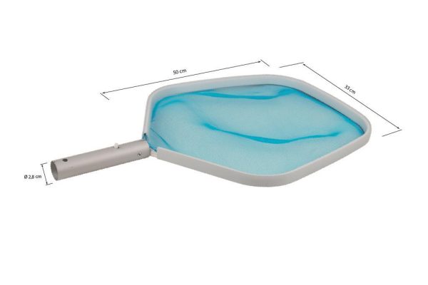 Recoge hojas de aluminio para piscinas Ideal para limpiar la superficie de hojas e insectos (5)